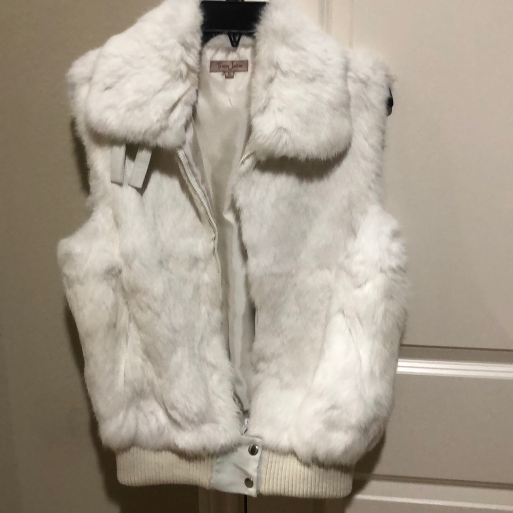 White Rabbit Fur Vest